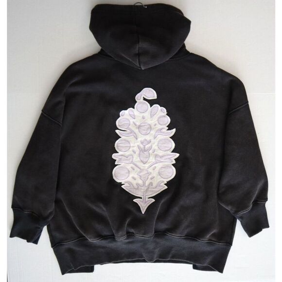 FP Movement OB1632414 WMN Sz XS Black Combo Sprint To The Finish Logo Hoodie - Picture 8 of 8